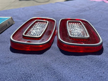 Load image into Gallery viewer, 1971 -  1973 Chevrolet Vega Coupe NOS GUIDE Backup Light Lamp Lens Pair #5966018
