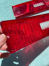 Load image into Gallery viewer, 1970 1971 Chevrolet Nova SS NOS Tail Light Lamp Lens Pair #5964171 / 5964172
