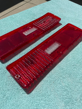Load image into Gallery viewer, 1970 1971 Chevrolet Nova SS NOS Tail Light Lamp Lens Pair #5964171 / 5964172
