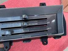 Load image into Gallery viewer, 1967 Chevrolet Bel Air, Biscayne, Caprice, Impala, SS NOS A/C Heater Unit Dash Control Plate #3891786 (#7300961 / #7301004)
