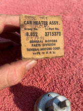 Load image into Gallery viewer, 1955-1957 Chevrolet Pickup Truck NOS Recirculating Heater Motor Switch #3715372
