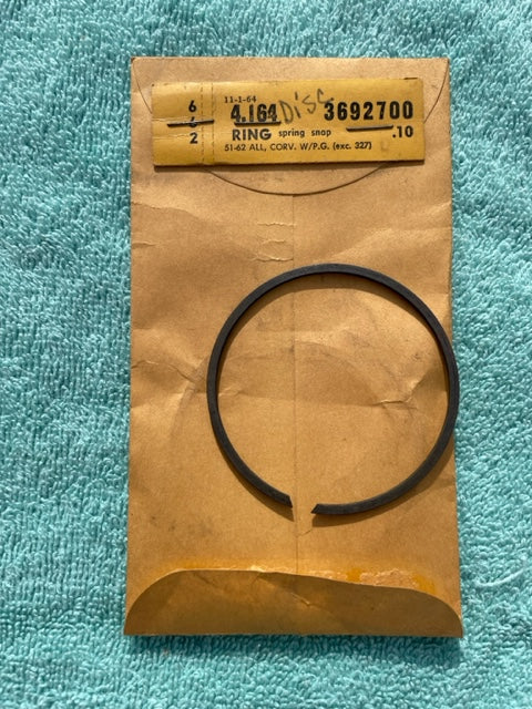 1951-1962 Chevrolet ALL, Corvette NOS Powerglide Clutch Drum Snap Ring #3692700