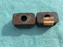 Load image into Gallery viewer, 1952-1954 Chevrolet 150, 210, Bel Air NOS Front Lower Engine Motor Mounts PAIR  #3700332
