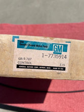 Load image into Gallery viewer, 1967 - 1969 Chevrolet Corvair NOS Dash O/S Cowl Air Duct Vent Cable + Knob #7735914
