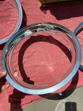 Load image into Gallery viewer, 1980-1982 Chevrolet Nova Citation NOS TAKE OFFS 13&quot; Wheel Trim Rings Set #475190
