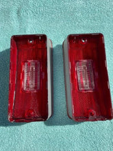 Load image into Gallery viewer, 1970 Chevrolet Bel-Air / Biscayne NOS **DRIVER QUALITY** Tail Light (w/ Backup) Lamp Lens Pair #5964231 / 5964232
