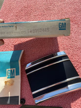 Load image into Gallery viewer, 1969-1972 Chevy GMC Fleetside Truck NOS Left Lower Cab Black Molding #3952445
