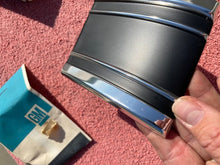 Load image into Gallery viewer, 1969-1972 Chevy GMC Fleetside Truck NOS Left Lower Cab Black Molding #3952445
