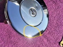 Load image into Gallery viewer, 1974 1975 Chevrolet Vega Monza NOS Accessory Locking Gas Cap w/ Keys #994631 / 995213

