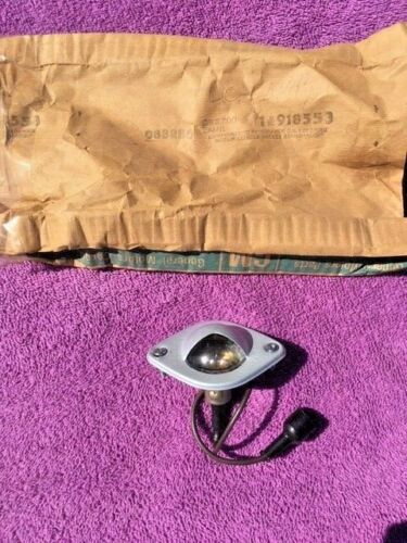 1979-1991 Chevrolet Pickup Truck C/K Suburban NOS License Plate Lamp Light Step Bumper #918553