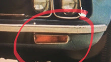 Load image into Gallery viewer, 1972-1975 Chevrolet LUV Pickup Truck NOS Turn Signal Park Light Bezel Rim Pair
