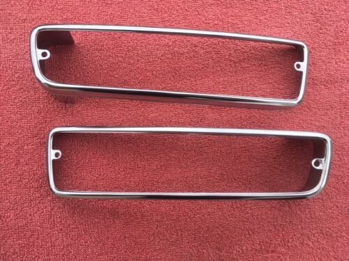 1972-1975 Chevrolet LUV Pickup Truck NOS Turn Signal Park Light Bezel Rim Pair