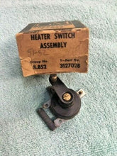 Load image into Gallery viewer, 1951 1952 Chevrolet Styleline Fleetline NOS Heater Blower Switch #3127028
